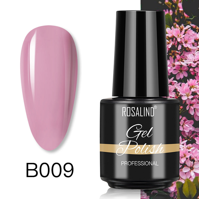 Rosalind New Pure Color Nail Polish 7ML Plastic Bottle Rosalind New Pure Color Nail Polish 7ML Plastic Bottle